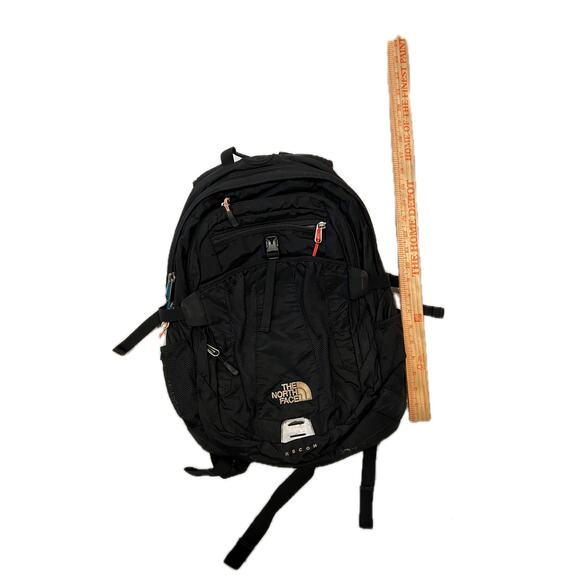 The North Face Recon Black Backpack - Picture 1 of 4